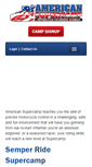 Mobile Screenshot of americansupercamp.com